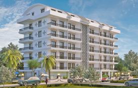Новые апартаменты в резиденции с бассейном и аквапарком, в 600 метрах от пляжа, Махмутлар, Алания, Турция за $129 000