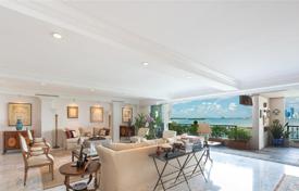 Стильные апартаменты с видом на океан в резиденции на первой линии от пляжа, Майами-Бич, Флорида, США за $6 750 000