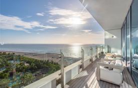 Стильные апартаменты с видом на океан в резиденции на первой линии от пляжа, Майами-Бич, Флорида, США за $2 265 000