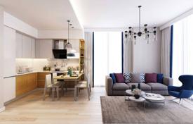 Новые апартаменты с балконом и гаражом в резиденции с магазинами, бассейном и фитнес-центром, Стамбул, Турция за $287 000