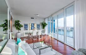Стильная квартира с видом на океан в резиденции на первой линии от пляжа, Майами-Бич, Флорида, США за $2 595 000
