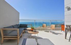 Современные апартаменты с террасой и видом на море в светлой резиденции с бассейном, Нетания, Израиль за 1 401 000 €