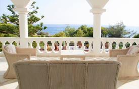 Просторная классическая вилла с бассейном и панорамным видом в 250 метрах от моря, Лагонисси, Греция за 5 500 € в неделю