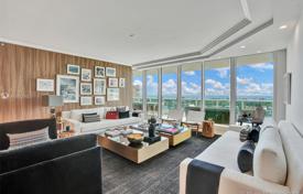 Уютная квартира с видом на океан в резиденции на первой линии от пляжа, Авентура, Флорида, США за 1 792 000 €