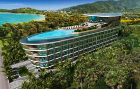 Новая студия в жилом комплексе с фитнес-центром и бассейном, пляж Бангтао, Пхукет, Таиланд за $165 000
