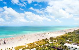 Элитные апартаменты с видом на океан в резиденции на первой линии от пляжа, Майами-Бич, Флорида, США за $4 350 000