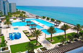 Современные апартаменты с видом на океан в резиденции на первой линии от пляжа, Халландейл Бич, Флорида, США за $1 090 000