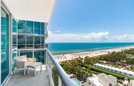 Комфортабельная квартира с видом на океан в резиденции на первой линии от пляжа, Майами-Бич, Флорида, США за $2 490 000