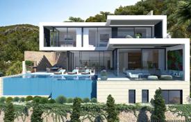 Новая трёхуровневая вилла с бассейном и видом на море в Порт Андрач, Майорка, Испания за 12 800 000 €