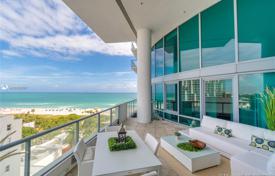 Элитная меблированная квартира с видом на океан в резиденции на первой линии от пляжа, Майами-Бич, Флорида, США за $3 900 000