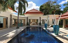 Меблированная вилла с бассейном в резиденции с круглосуточной охраной и парковкой, Банг Тао, Пхукет, Таиланд за $2 440 000