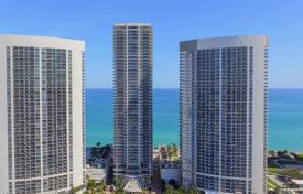 Трёхкомнатная квартира с видом на океан в резиденции на первой линии от пляжа, Халландейл Бич, Флорида, США за $840 000
