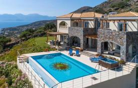 Красивая вилла с бассейном и видом на море, Элунда, Греция за 6 500 € в неделю