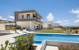 Современная трехэтажная вилла с бассейном и теннисным кортом в Ставросе, Крит, Греция за 1 500 000 €