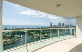 Современные апартаменты с видом на океан в резиденции на первой линии от пляжа, Авентура, Флорида, США за $1 500 000