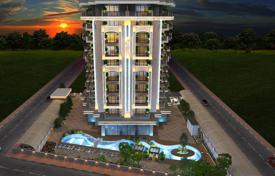 Двухуровневые апартаменты в новой комфортабельной резиденции с бассейном, в 400 метрах от пляжа, Аланья, Турция за $758 000