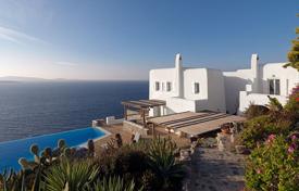 Две виллы в традиционном кикладском стиле с видом на море, Орнос, Миконос, Эгейские острова, Греция за 17 700 € в неделю