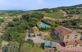 Красивое поместье с панорамным бассейном, Ареццо, Италия за 2 500 000 €