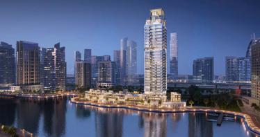 Новая резиденция у воды Liv Waterside с бассейнами и спа-центром, Dubai Marina, Дубай, ОАЭ