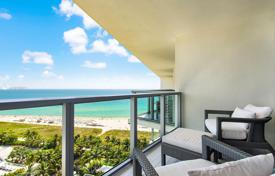 Элитные апартаменты с видом на океан в резиденции на первой линии от пляжа, Майами-Бич, Флорида, США за $1 945 000
