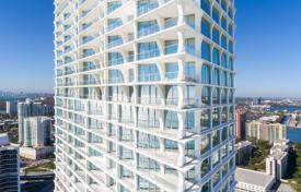 Комфортабельные апартаменты с террасами, видом на океан и частным лифтом, Санни Айлс Бич, США за $1 715 000