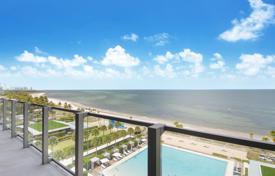 Элитные апартаменты с видом на океан в резиденции на первой линии от пляжа, Ки Бискейн, Флорида, США за $7 000 000