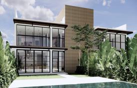 Новые двухэтажные виллы с бассейнами и террасами на крыше в Переренан, Бадунг, Индонезия за $650 000