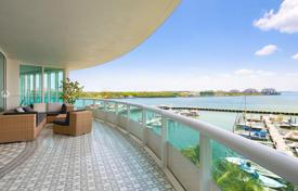 Элитная квартира с видом на бухту в резиденции на первой линии от пляжа, Майами-Бич, Флорида, США за $5 500 000