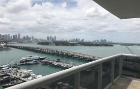 Стильные апартаменты с видом на океан в резиденции на первой линии от пляжа, Майами-Бич, Флорида, США за $2 950 000