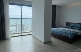 Светлая квартира-студия с балконом и видом на море в новом комплексе, недалеко от пляжа, Нячанг, Вьетнам за $97 000