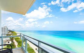 Двухкомнатная меблированная квартира с видом на океан в резиденции на первой линии от пляжа, Майами-Бич, Майами, США за $935 000