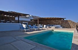 Уютная вилла с бассейном и панорамными видами в 150 метрах от пляжа, Миконос, Греция за 5 900 € в неделю